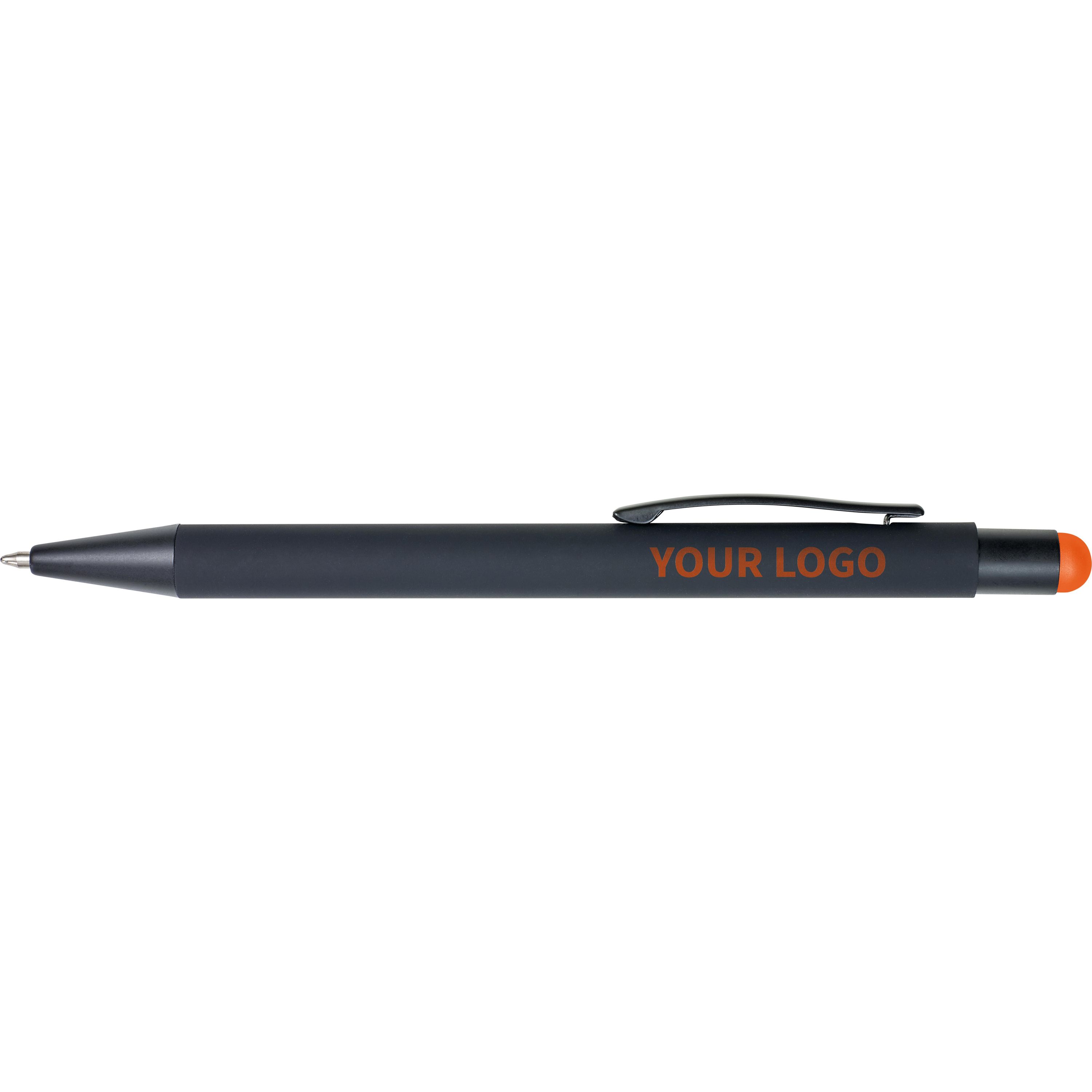 Kugelschreiber aus Aluminium Formentera - orange-411