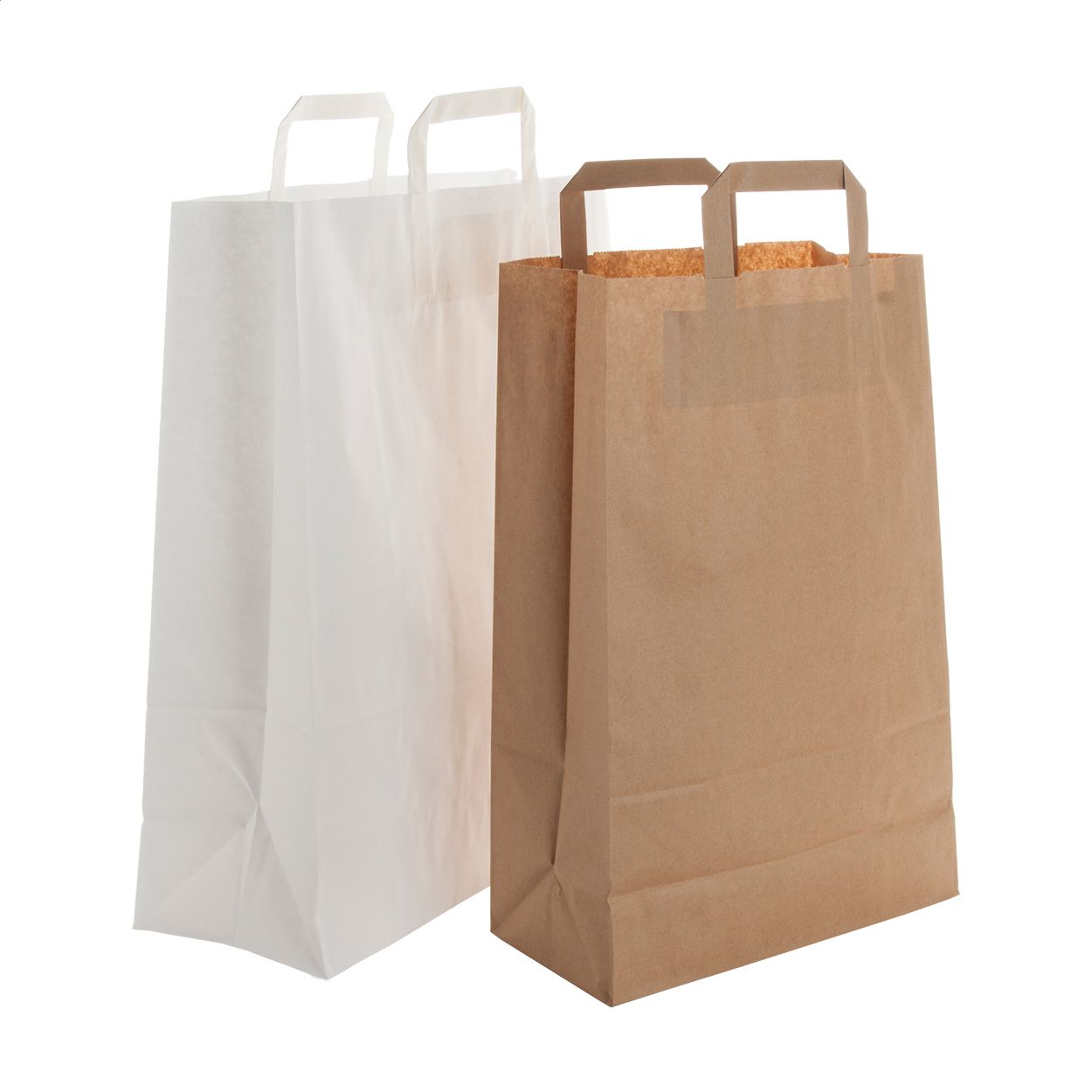 Papier-Einkaufstasche Boutique - weiß-964