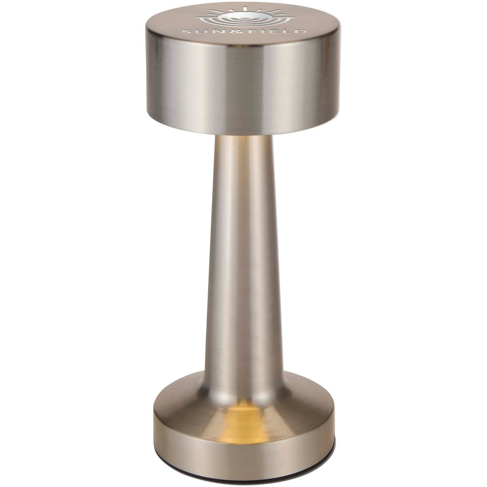 Aludra Wiederaufladbare dimmbare Tischlampe mit 3 Lichtmodi - silber-457