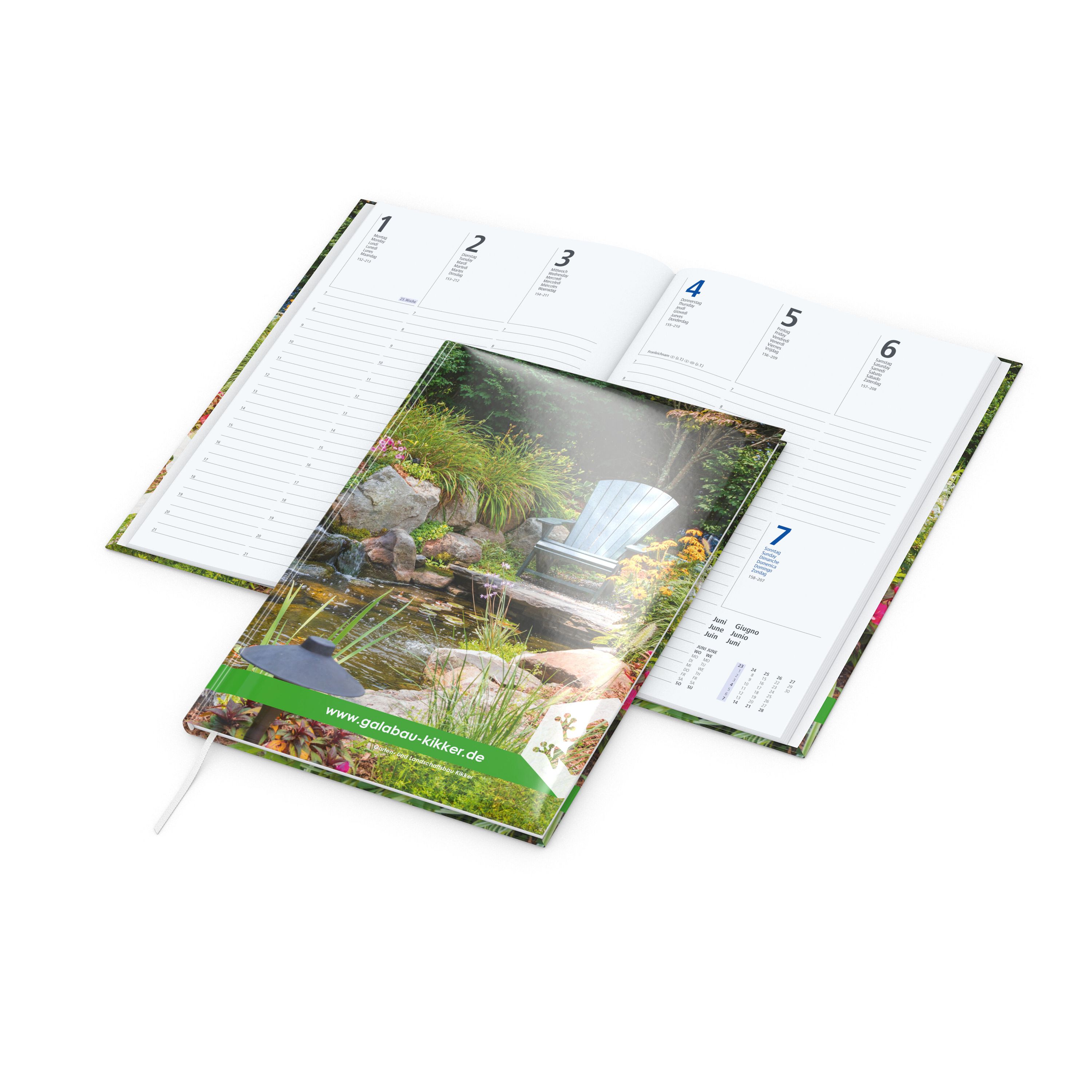 Wochenkalender Media, matt-656
