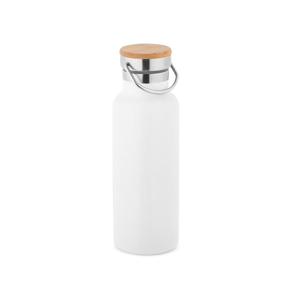 RAGNAR Trinkflasche aus recyceltem Edelstahl (570 ml) - weiß-871