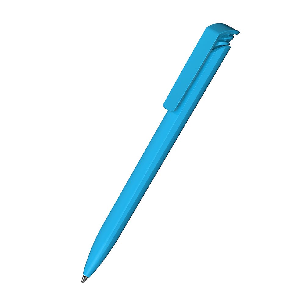 Druckkugelschreiber Trias recycling antibacterial - cyan-836
