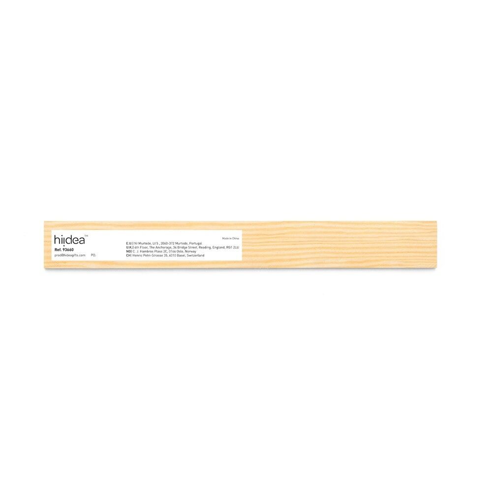 WESLEY 20 Lineal aus Kiefernholz mit 20 cm Skala - naturhell-791