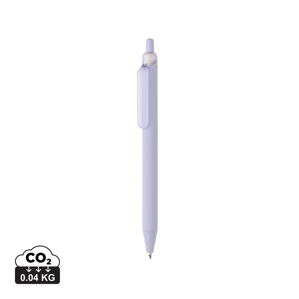 Tide Smooth Touch Stift aus GRS zertifiziert recyceltem ABS - lila-582