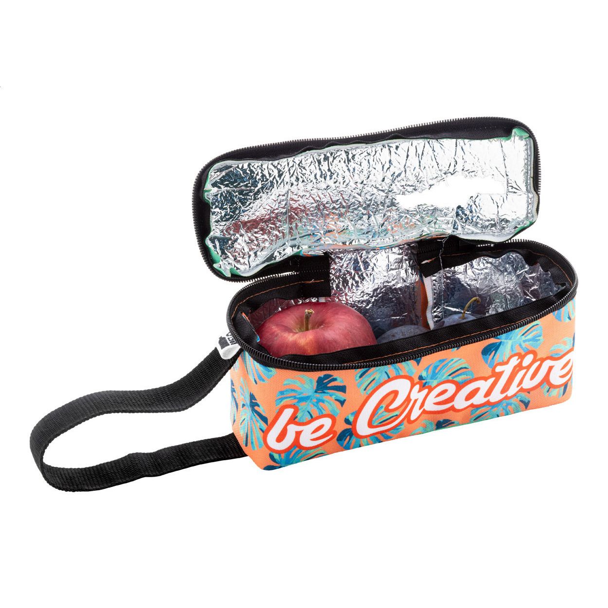 CreaSnack Panino Individuelle Kühltasche - schwarz - weiß-533