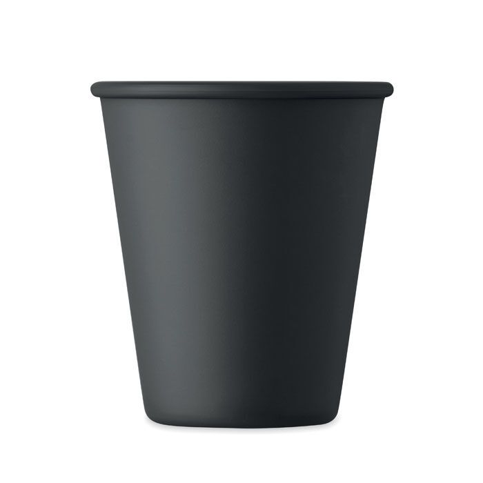 Wiederverwendbarer Becher 200 ml PLA CUPFUL - schwarz-6