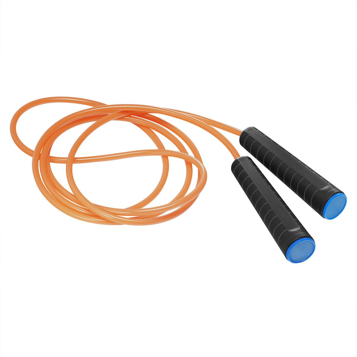 Springseil - schwarz, blau, neonorange-307