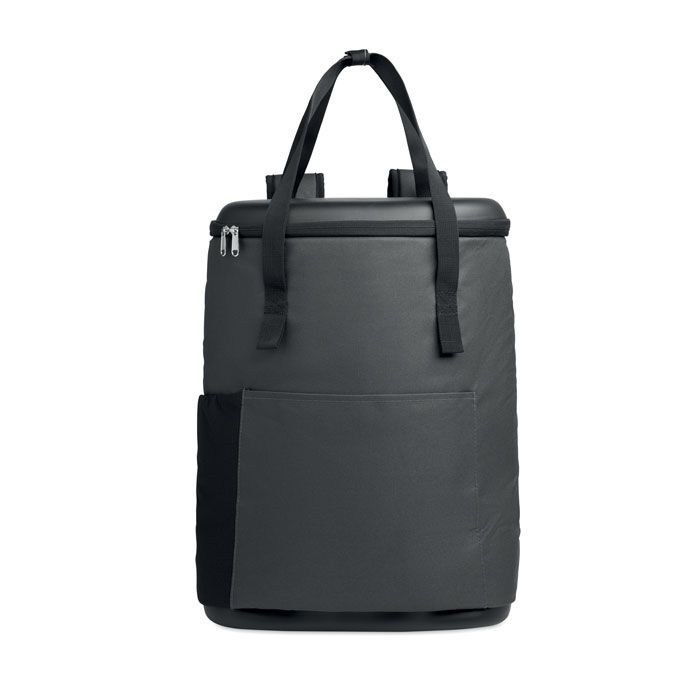 Kühlrucksack 600D RPET COLDI - steingrau-295
