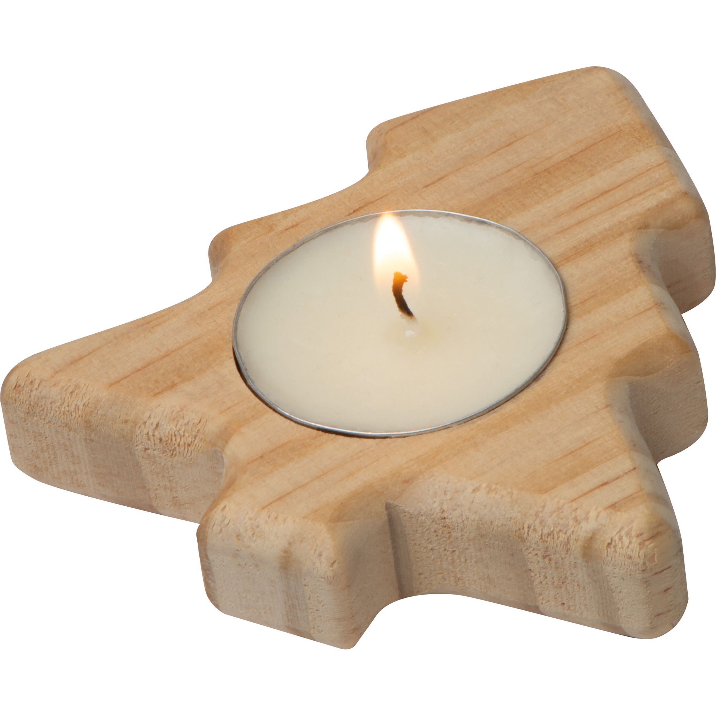 Weihnachtsteelicht Burgos - beige-494