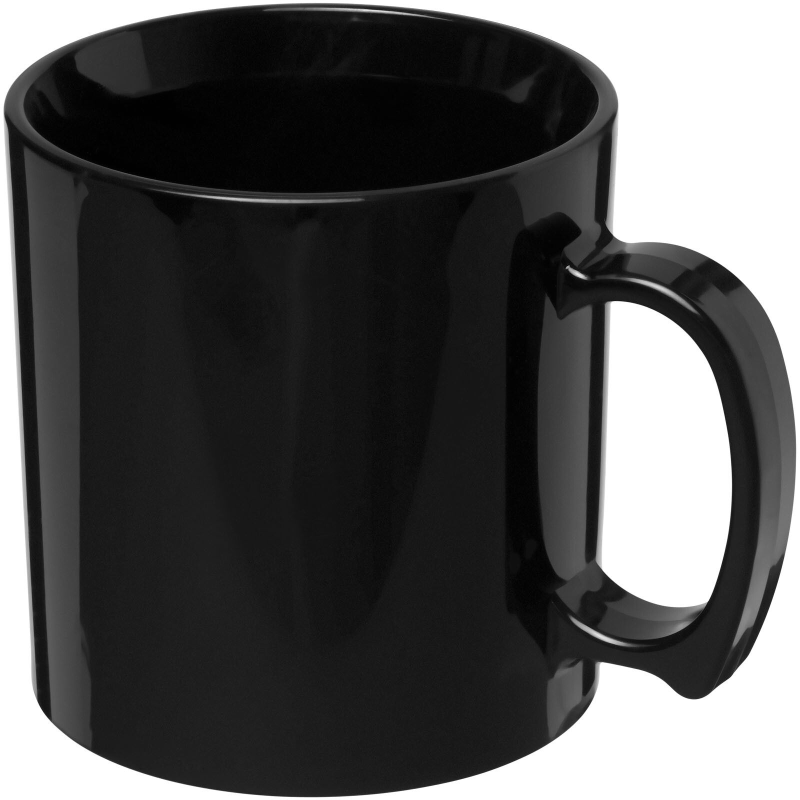 Standard 300 ml Kunststoffbecher - schwarz-158