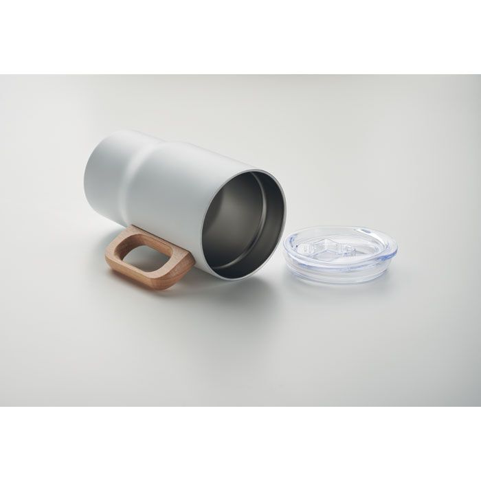 Doppelwandiger Becher 350ml TUMBOO - weiß-109