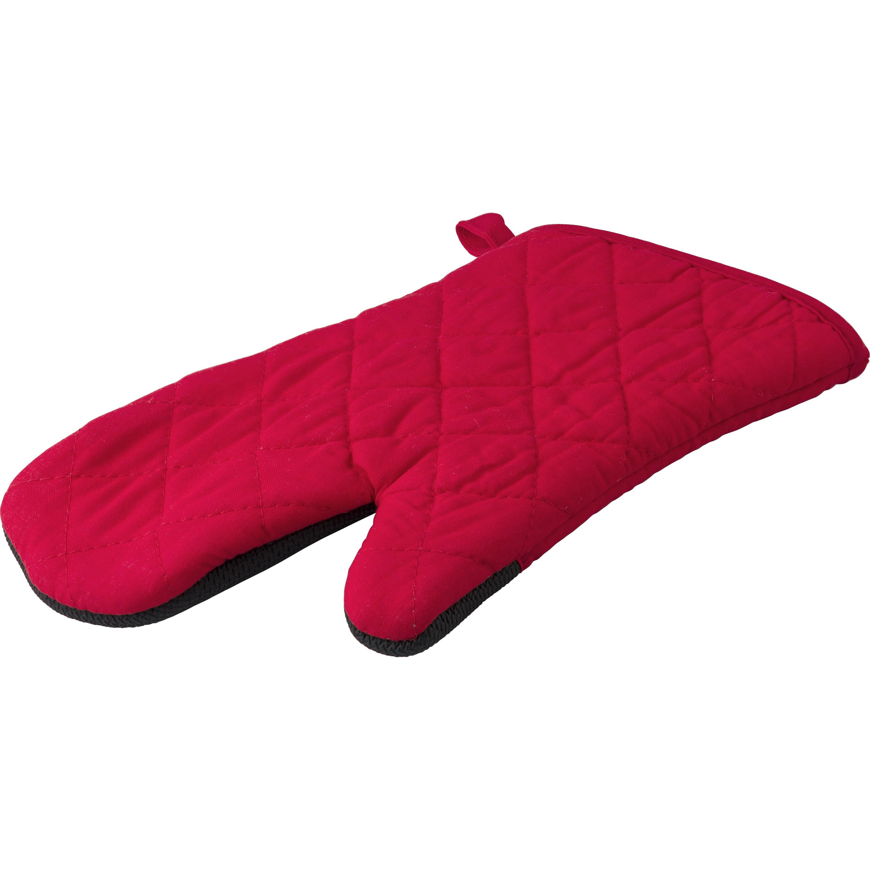 Ofenhandschuhe aus Baumwolle Elsie - rot-324