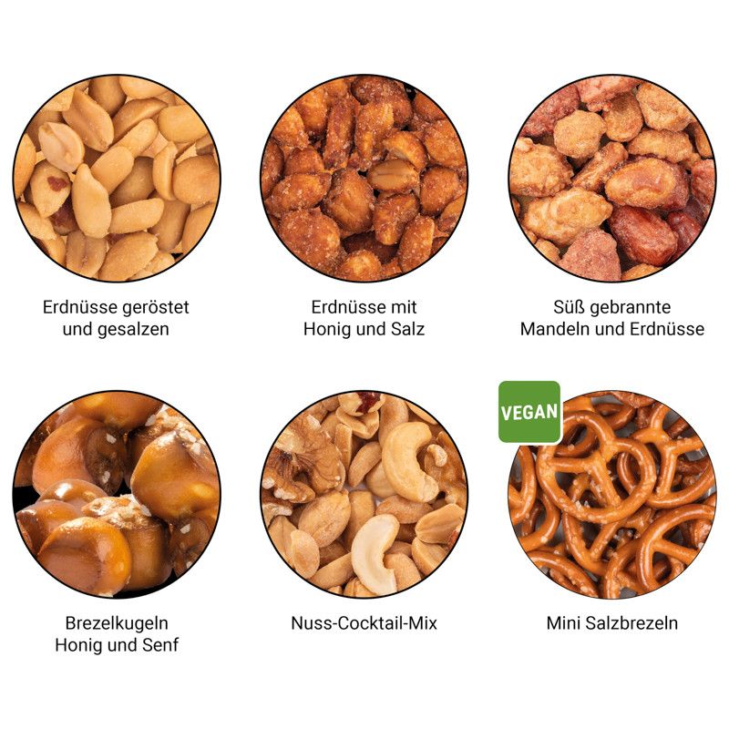 Snack Dose, Nuss Cocktail-Mix-123