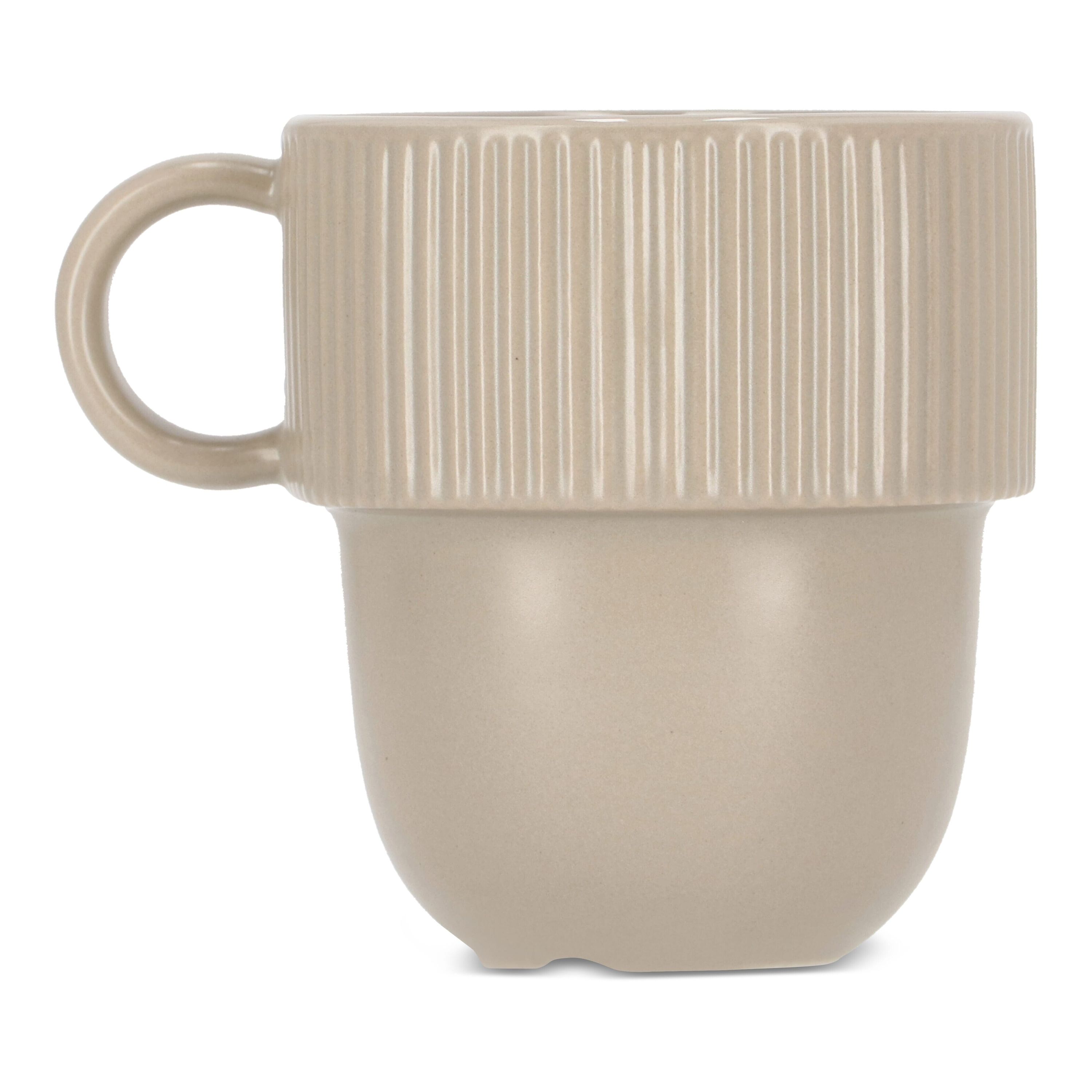 Sagaform Inka Becher mit Ohr 270ml - hellgrau-714