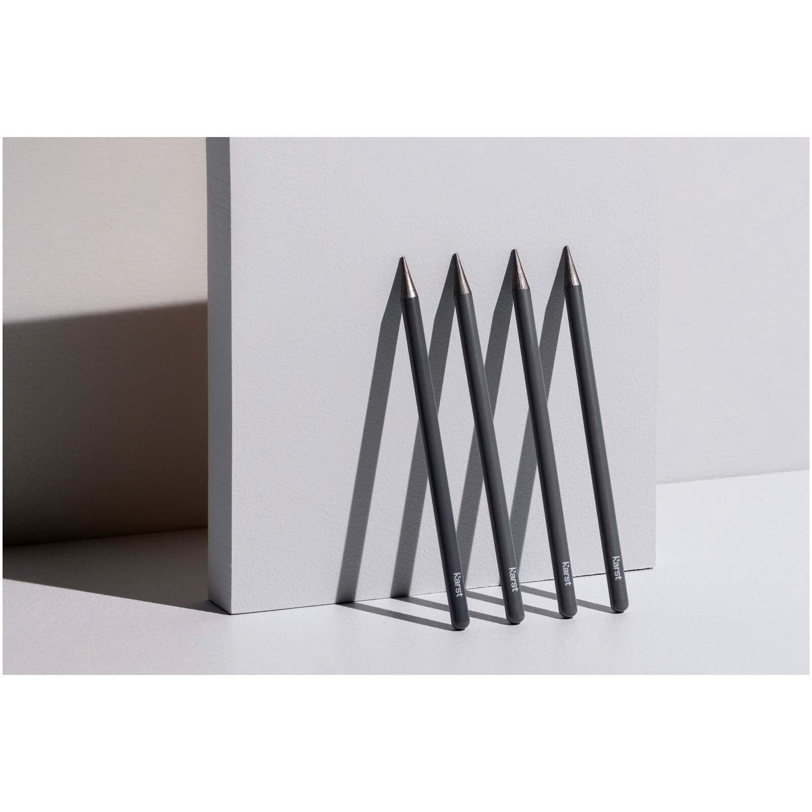 Karst 5er-Pack 2B holzlose Graphitstifte - grau-644