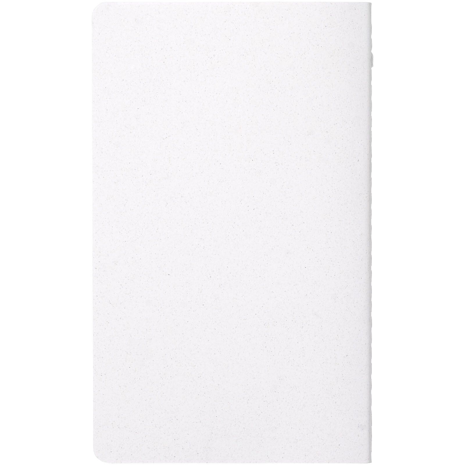 Fabia Notizbuch mit Cover aus Crush Papier - weiss-345