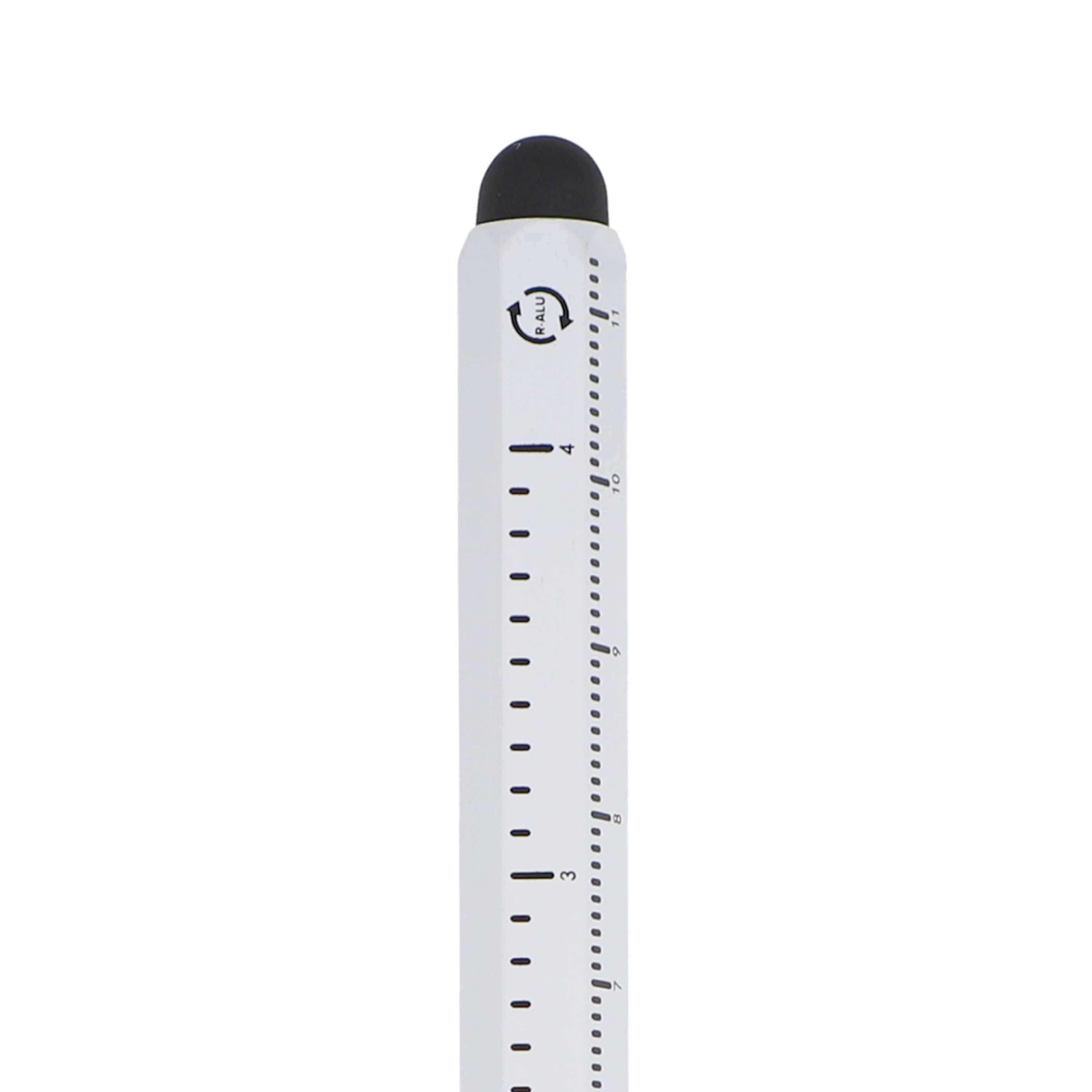 Langlebiger Bleistift & Lineal R-AL - weiss-771