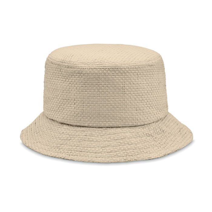 Bucket Hut Papierstroh BILGOLA+ - beige-178