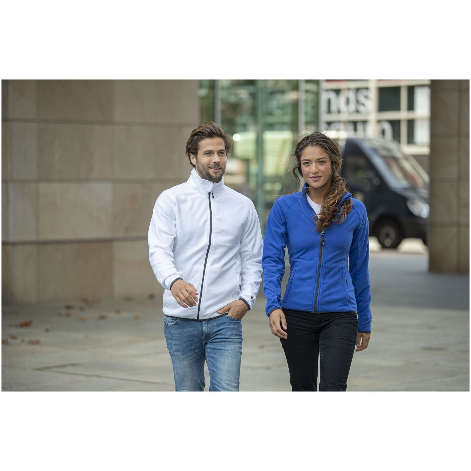 Brossard Fleecejacke für Damen - anthrazit - L-121