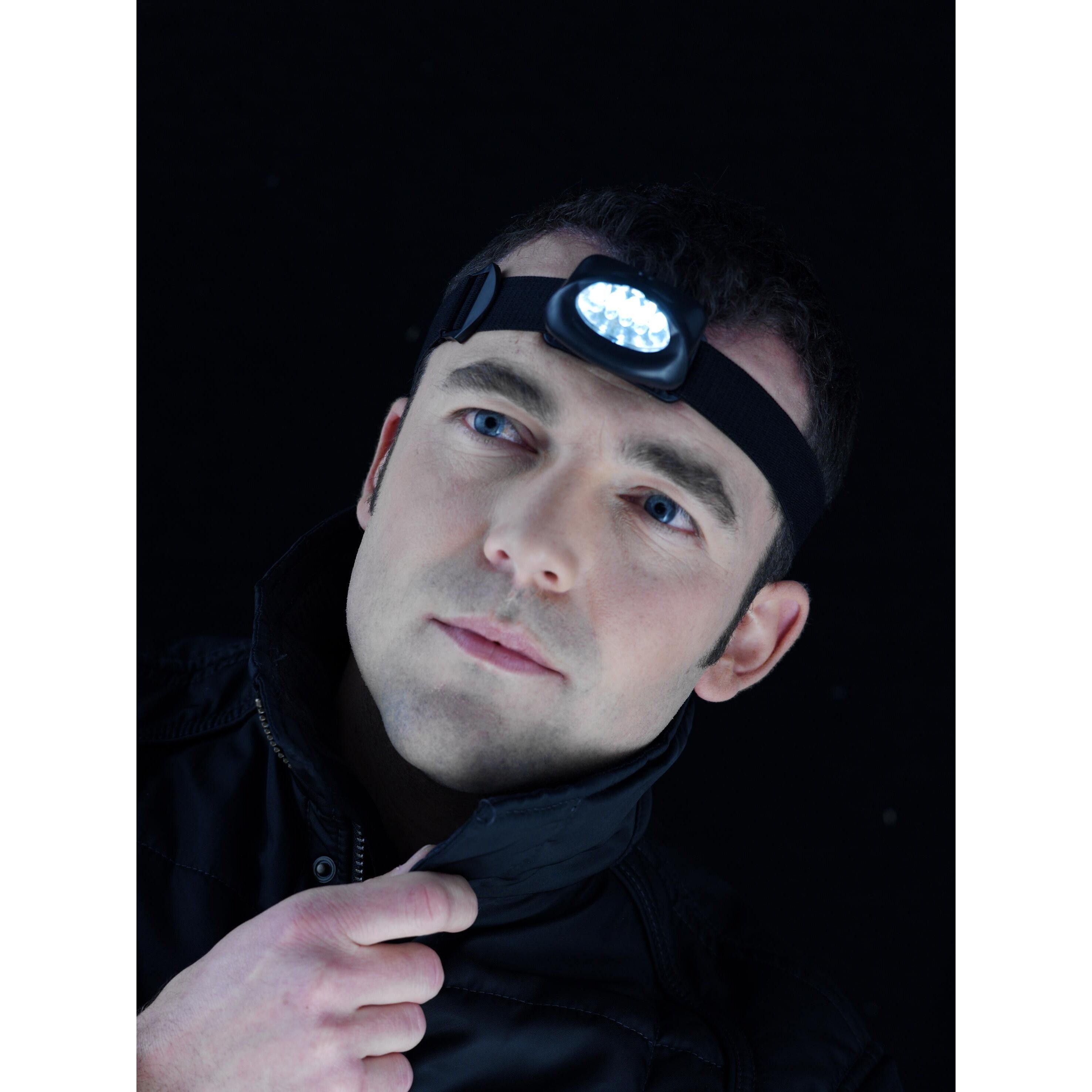 LED-Kopflampe aus Kunststoff Kylie - schwarz-22