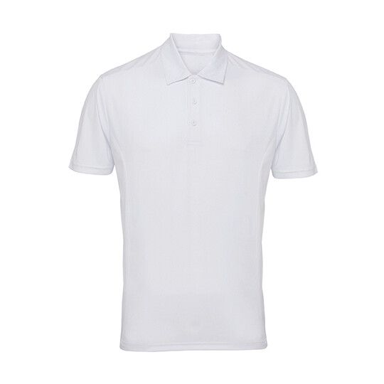 Men´s Panelled Polo - white-726