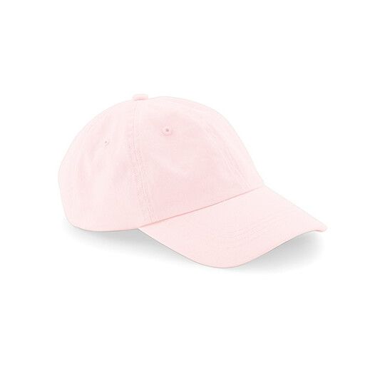 Low Profile 6 Panel Dad Cap - pastel pink-816