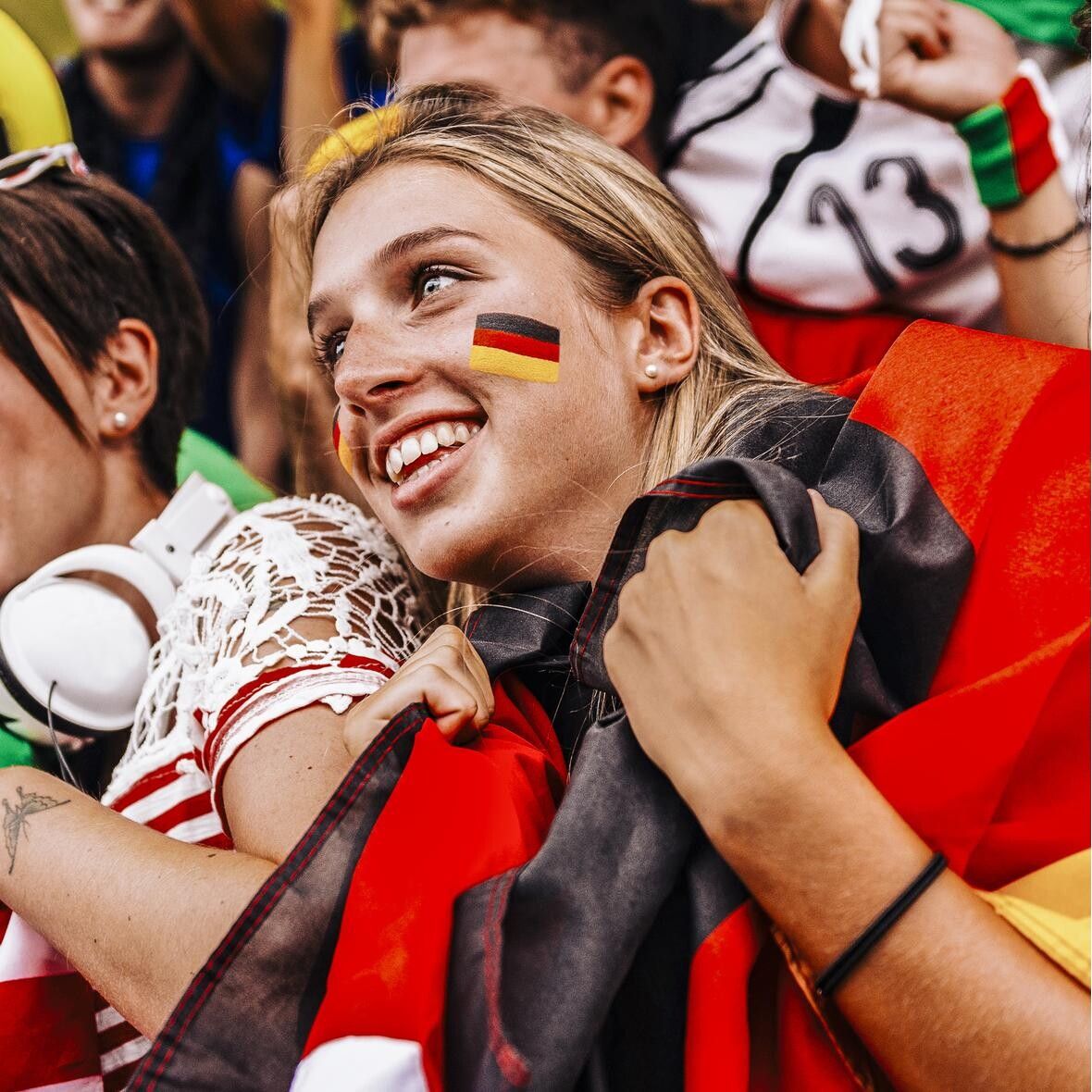 Fanschminke Nations 2.0 - Deutschland-Farben-383
