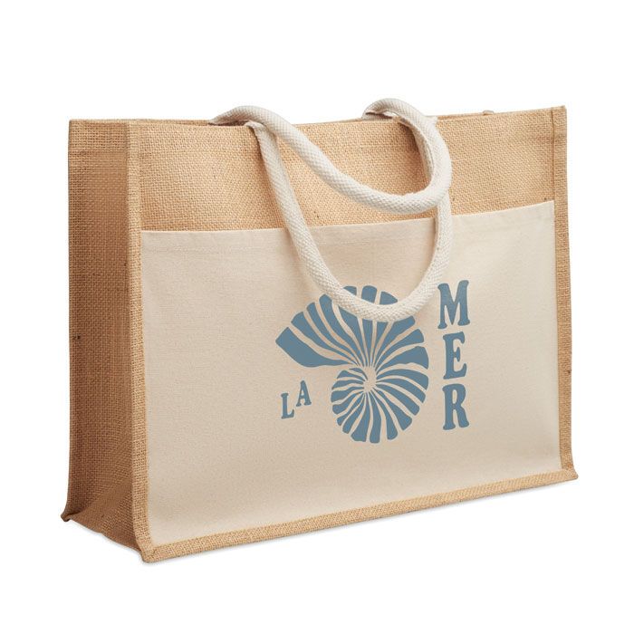 Einkaufstasche aus Jute BAGA - beige-693