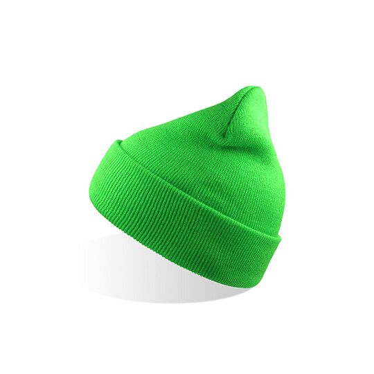 Wind Beanie Recycled - green fluo-237
