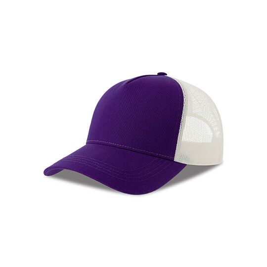 Rapper Cotton-S Cap - purple - white-645