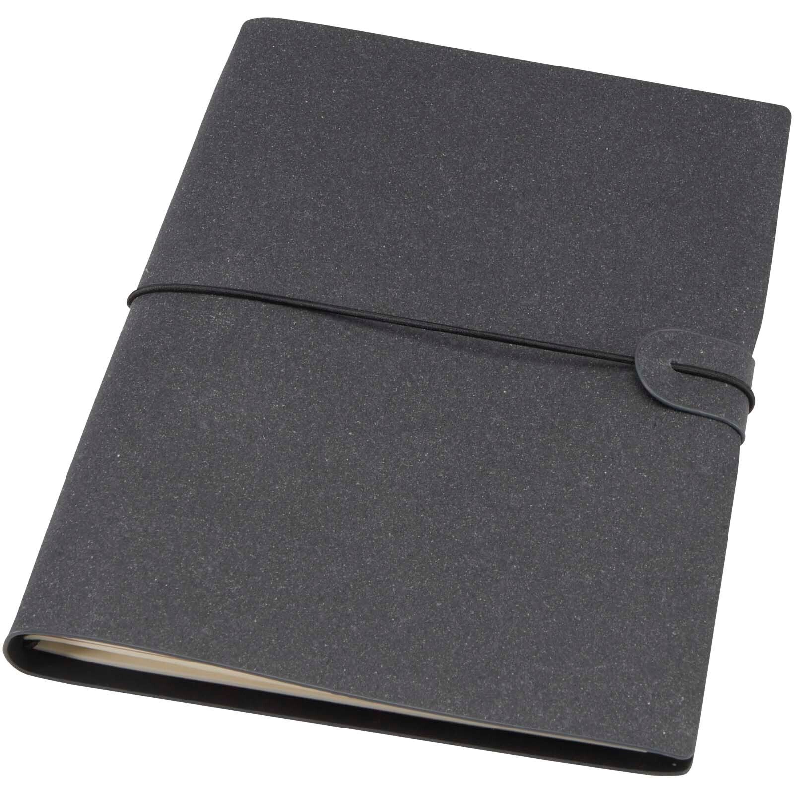 Slyk A5 nachfüllbares Notizbuch mit zwei Heften - grau-964