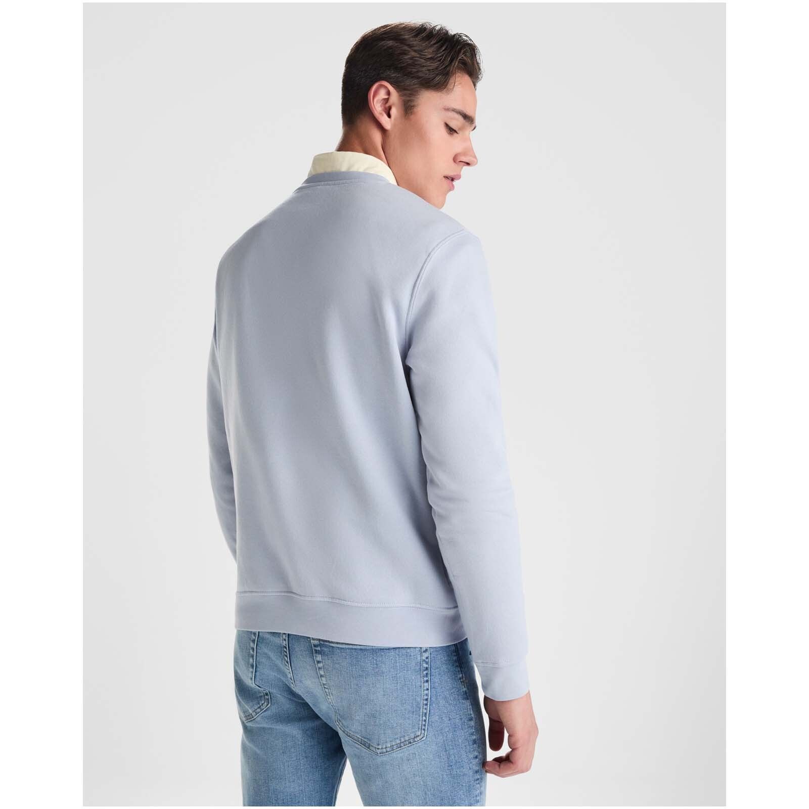 Clasica Sweatshirt mit Rundhalsausschnitt  - granatrot - L-8