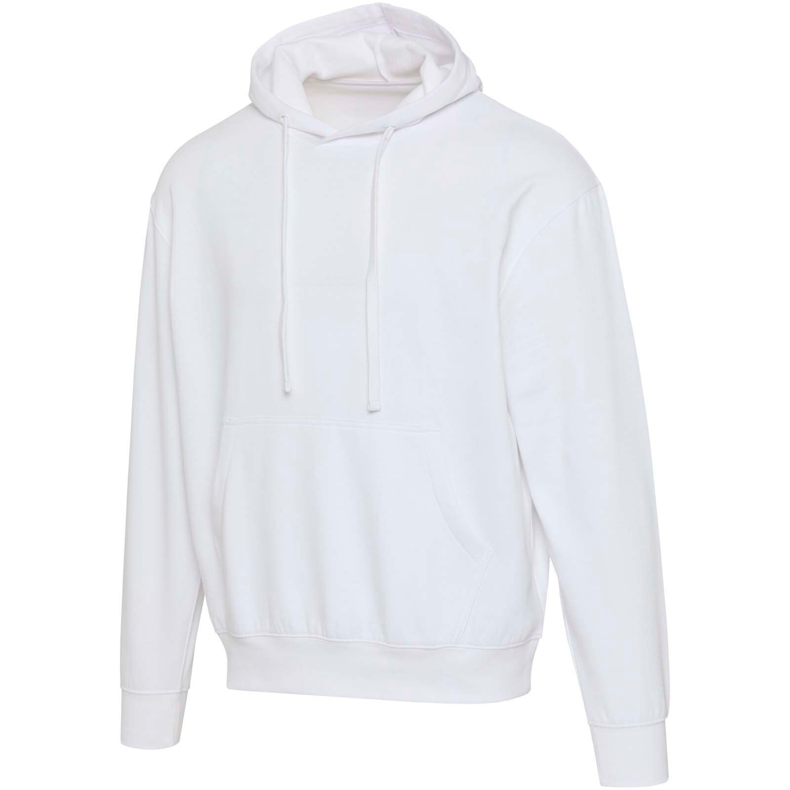 Boris Oversize Kapuzenpullover aus recycelter 280 g/m2 Bio Baumwolle (OCS), unisex - weiss-804