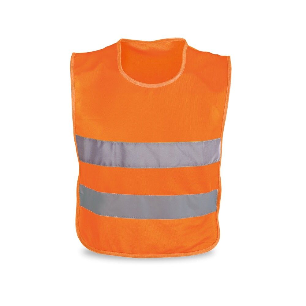 MIKE Kinder Reflektorweste aus 100% Polyester - orange-98