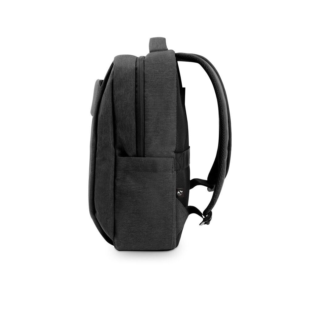 COVENTRY Gepolsterter Laptop-Rucksack 15.6" 300D recyceltem Polyester - dunkelgrau-363