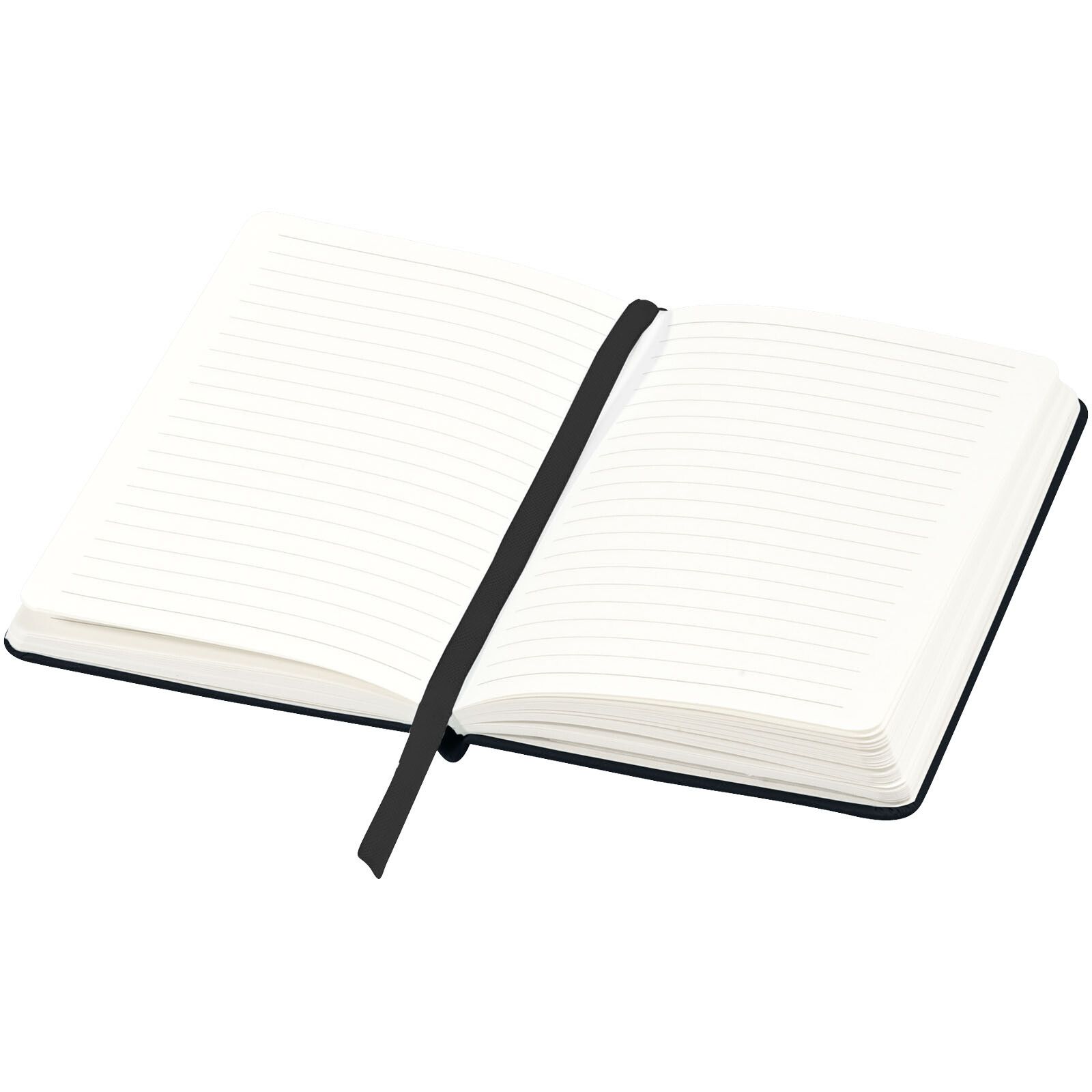 Classic A6 Hard Cover Notizbuch - schwarz-568
