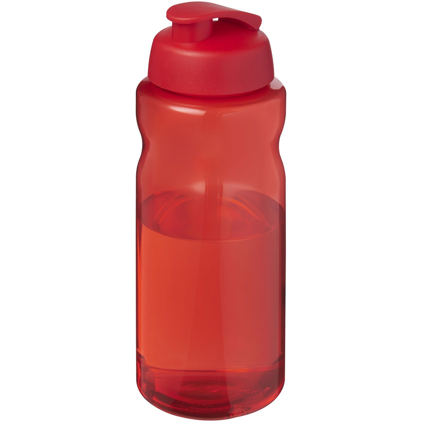 H2O Active Eco Big Base 1L Sportflasche mit Klappdeckel  - rot -  rot-485