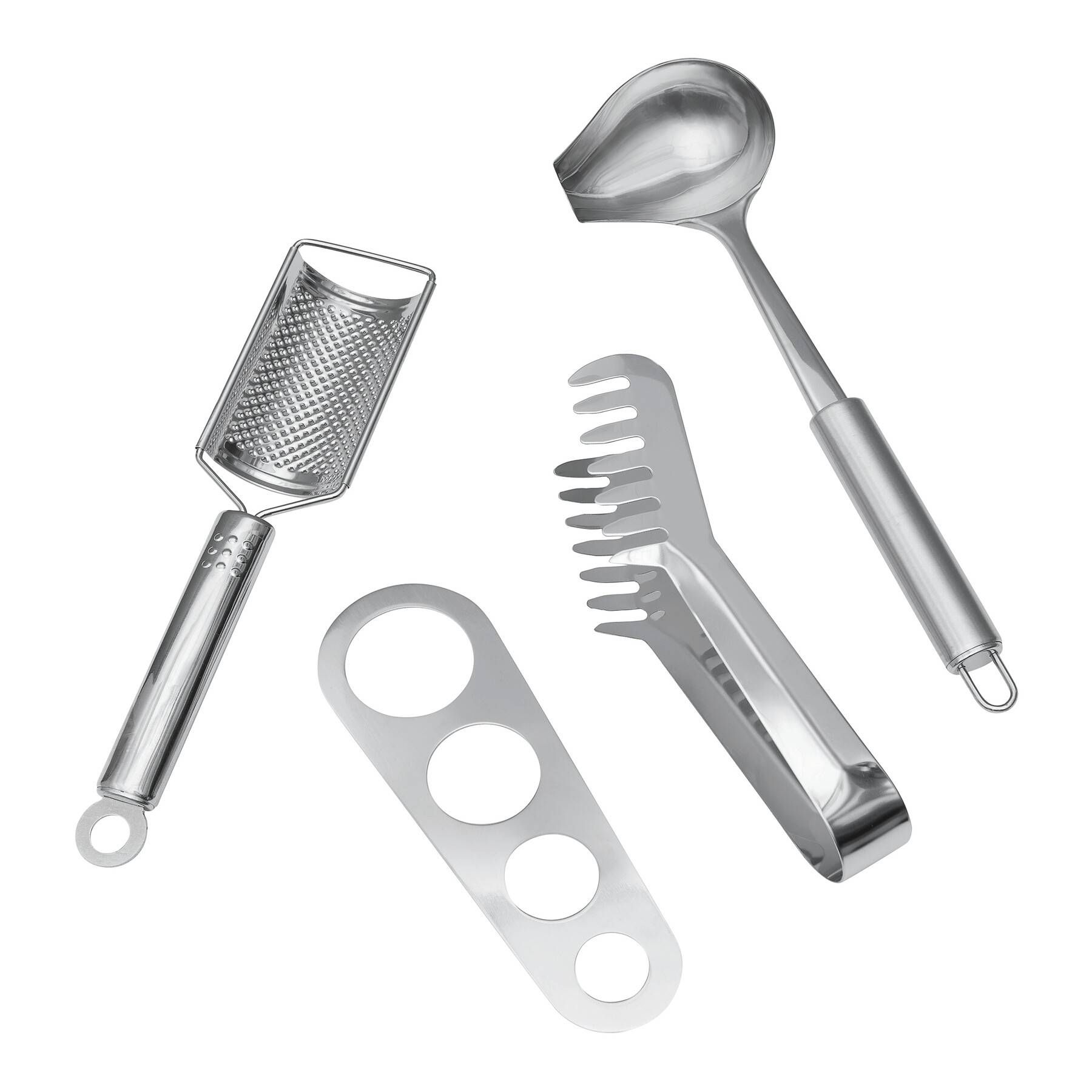 Doppelwandiges Gläser-Set DRINK LINK M - silber-328