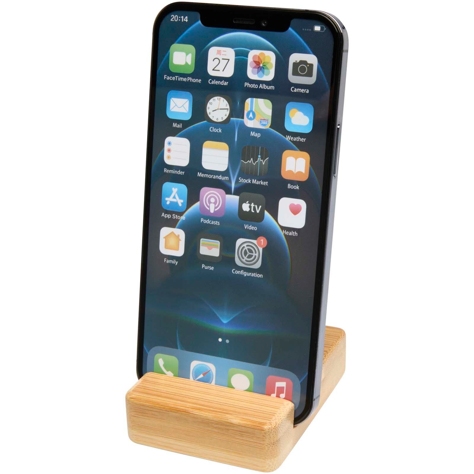 Ebla Smartphonehalterung aus Bambus - holz-588