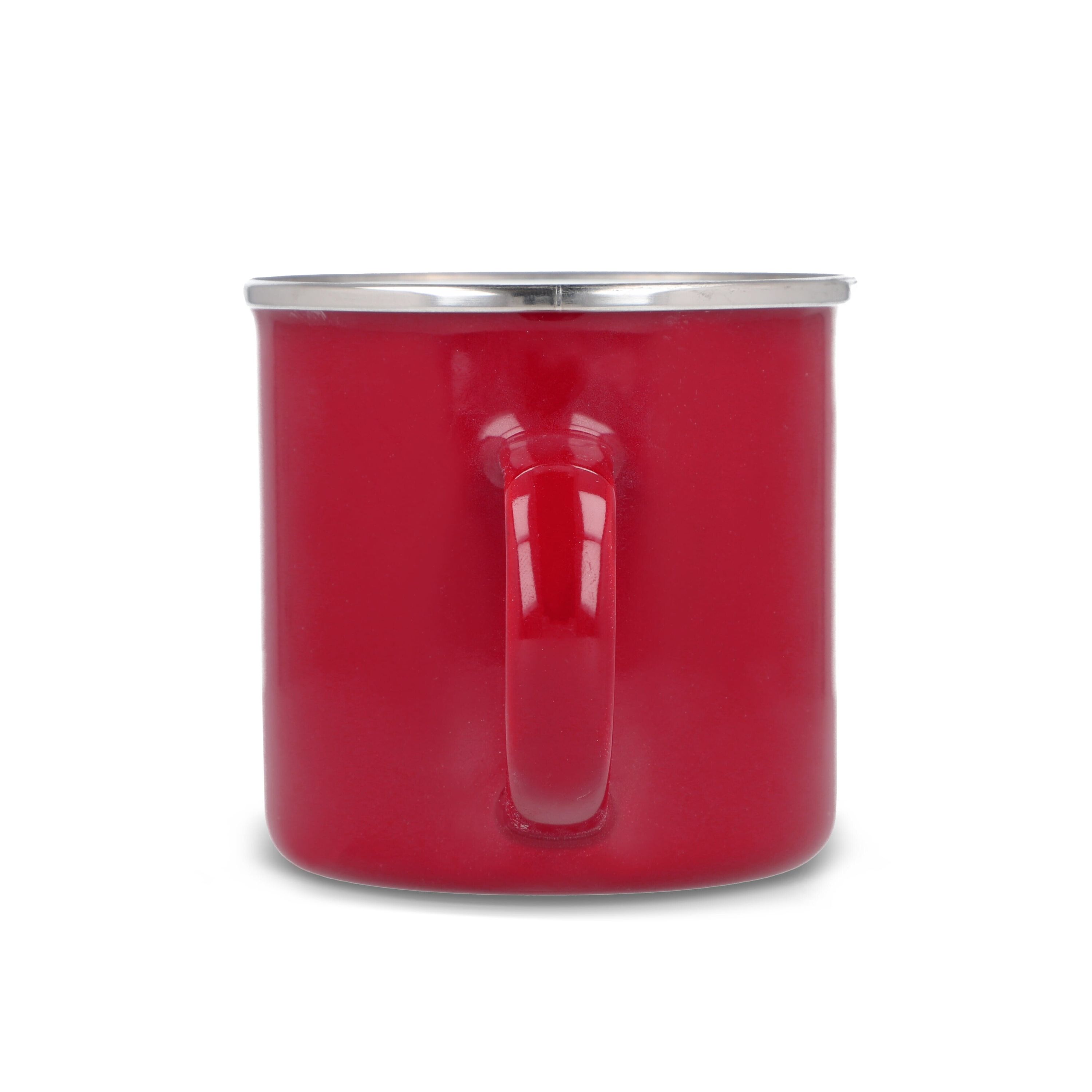 Emalie Becher 350ml - rot-226