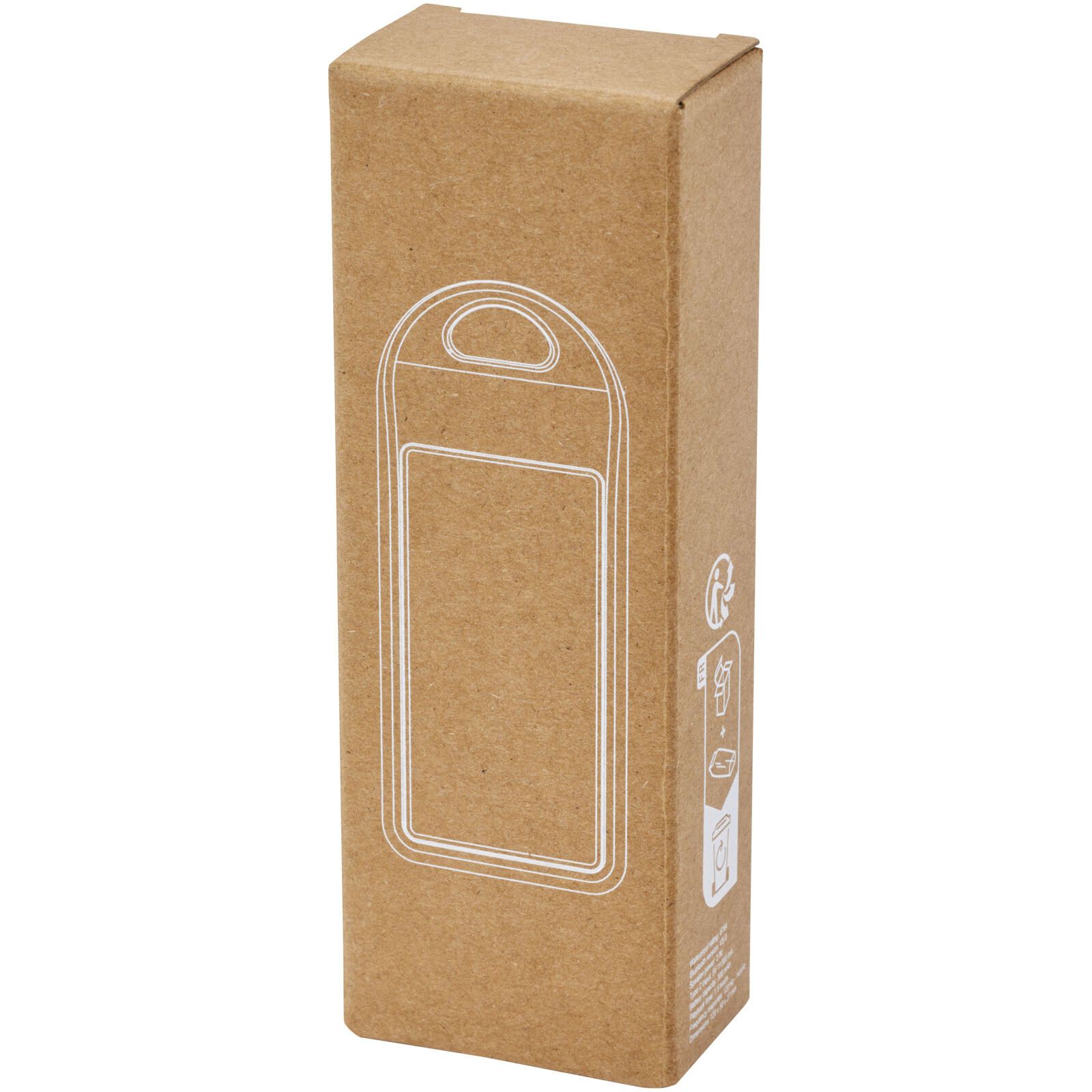 Omni 3 W IPX4 Bluetooth-Lautsprecher aus recyceltem RCS Kunststoff - schwarz-887