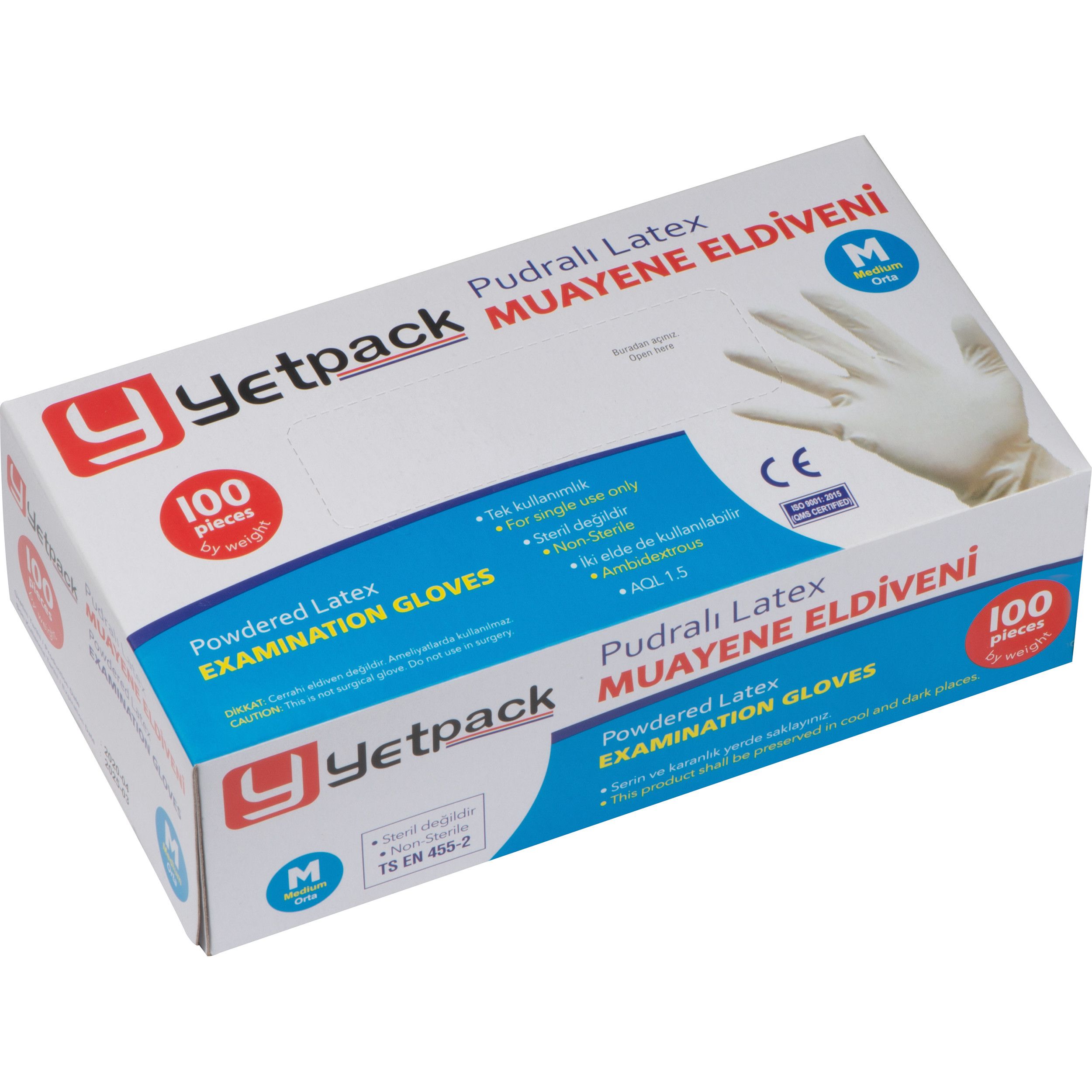 Einweghandschuhe 100er Box  - weiß-941