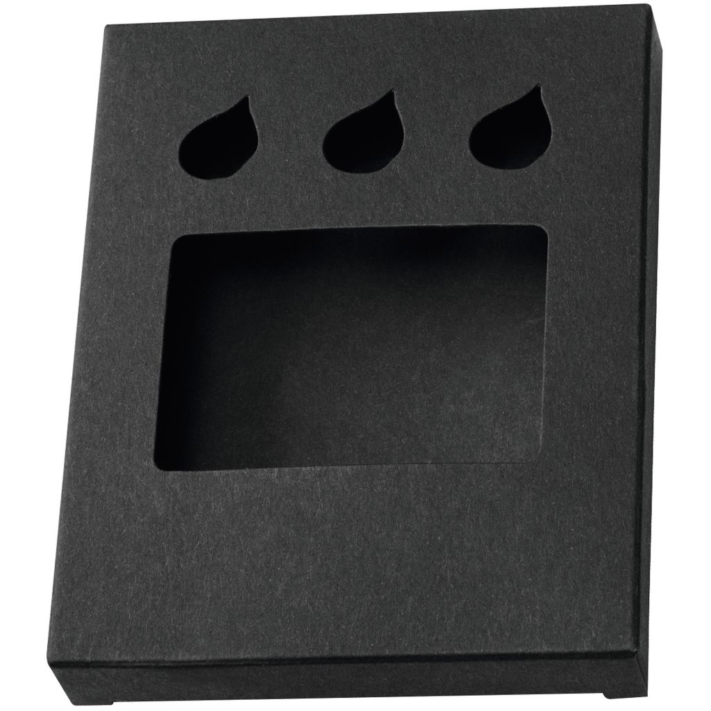 Pappfaltschachtel Verpackung Etui - schwarz-456