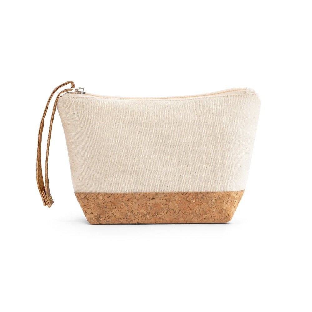BLANCHETT Kulturtasche aus 100% Baumwolle und Kork - naturhell-241