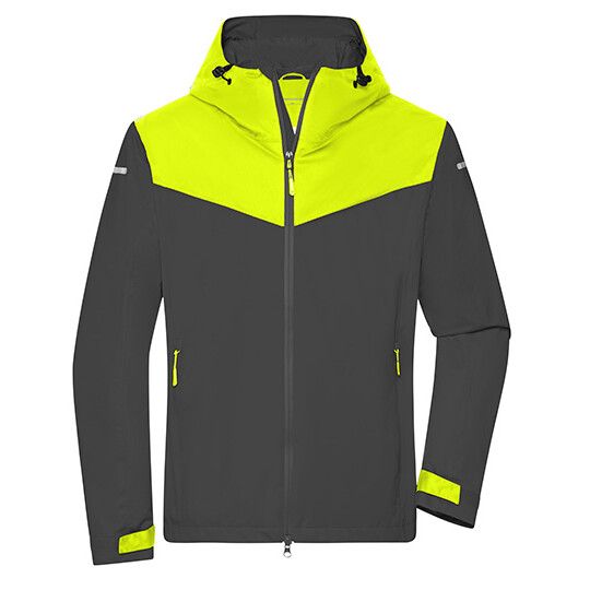 Men´s Allweather Jacket - carbon - bright yellow - carbon-764