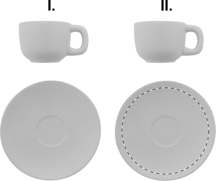 Veredelungsposition Untertasse 2