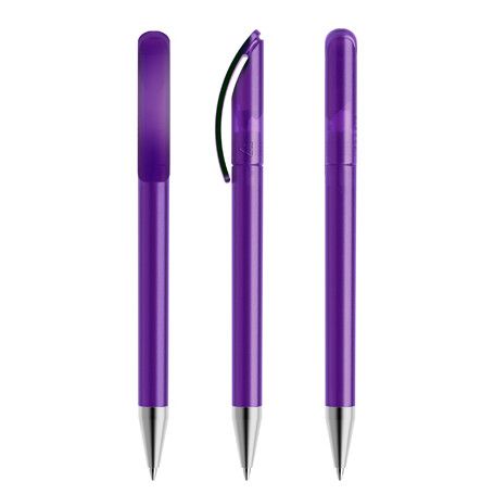 prodir DS3 TFS Twist Kugelschreiber Metall-Spitze - gefrostet - violett-648