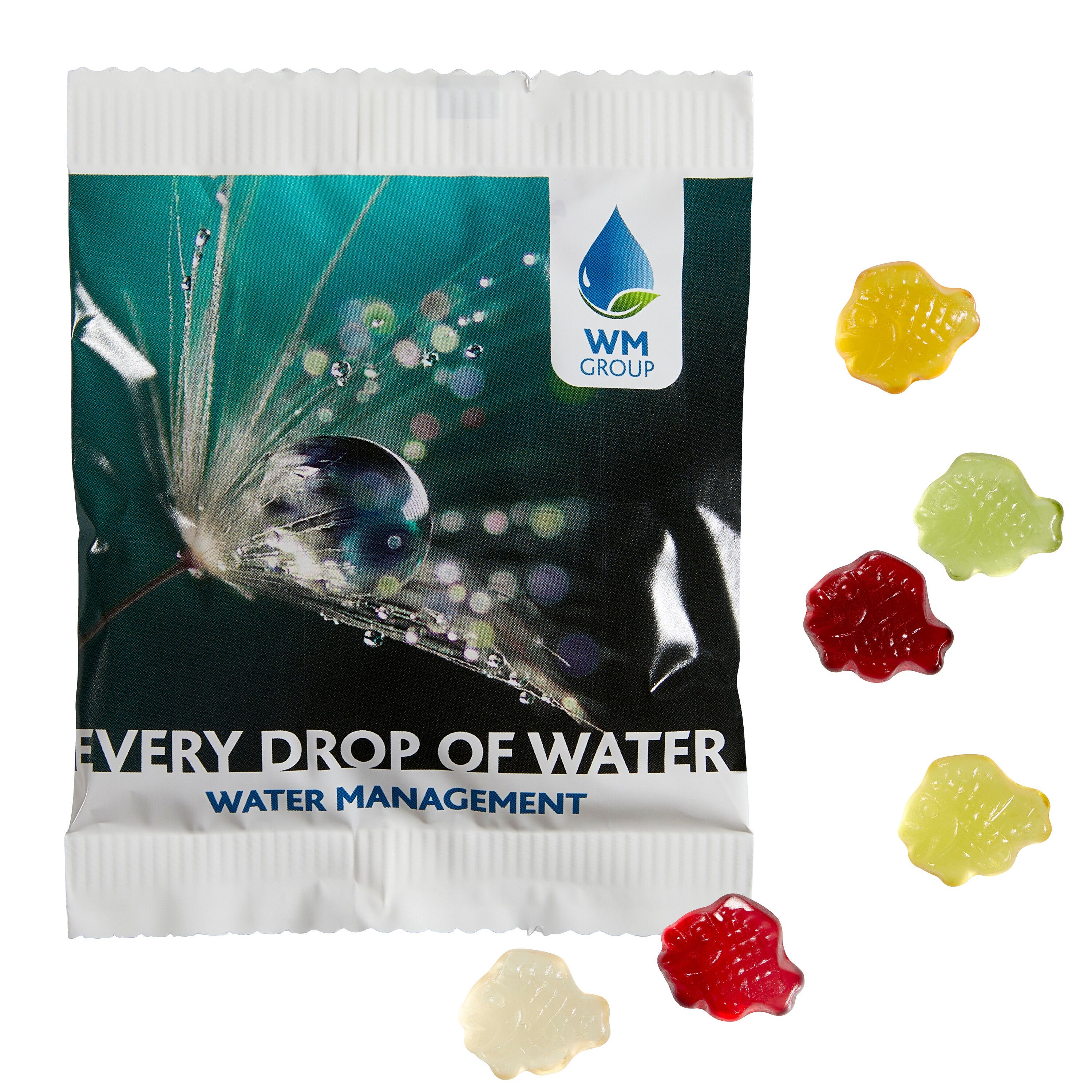Fruchtgummi STANDARD-Formen 20 g im kompostierbaren Tütchen-375