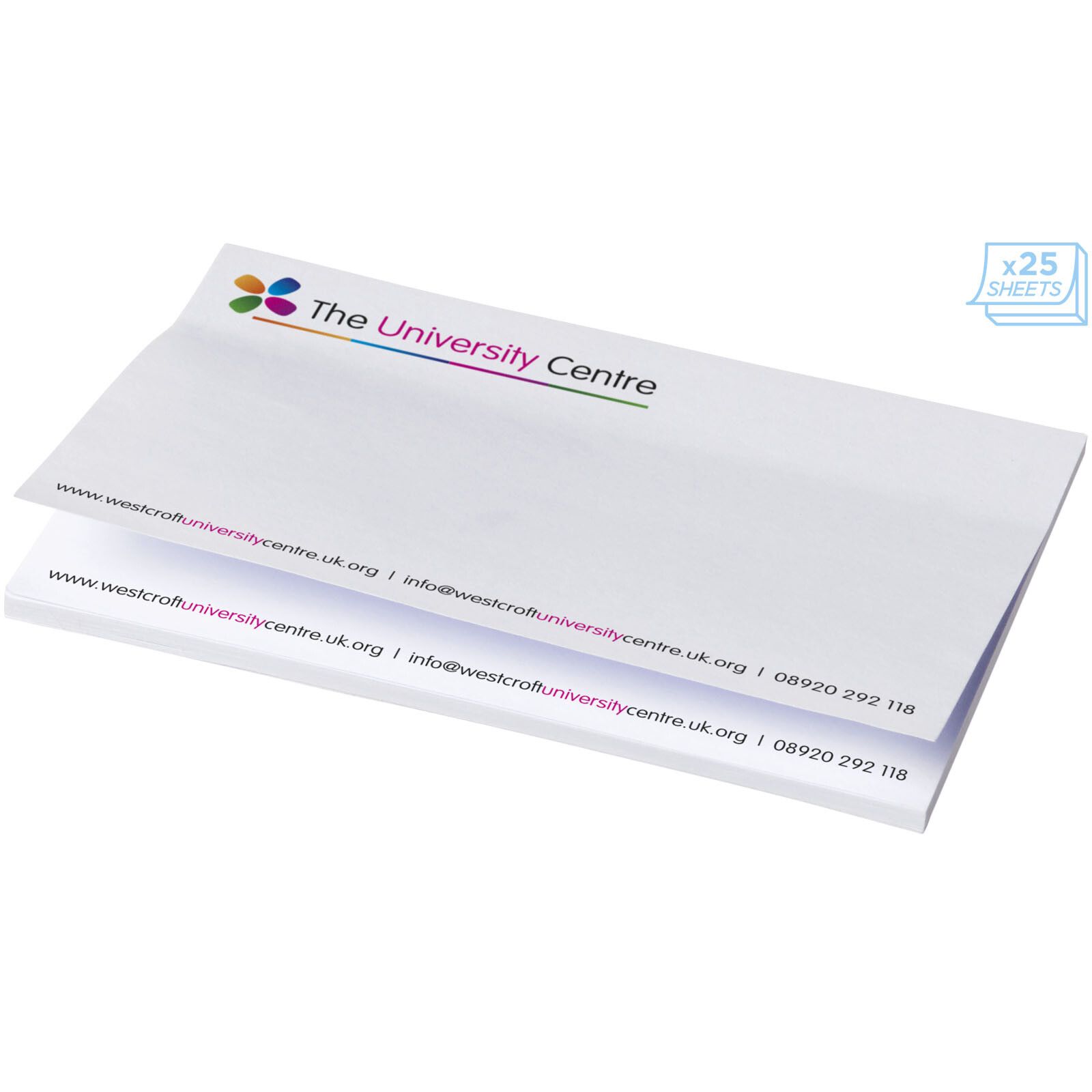 Sticky-Mate Haftnotizen 150 x 100 mm - weiss-532