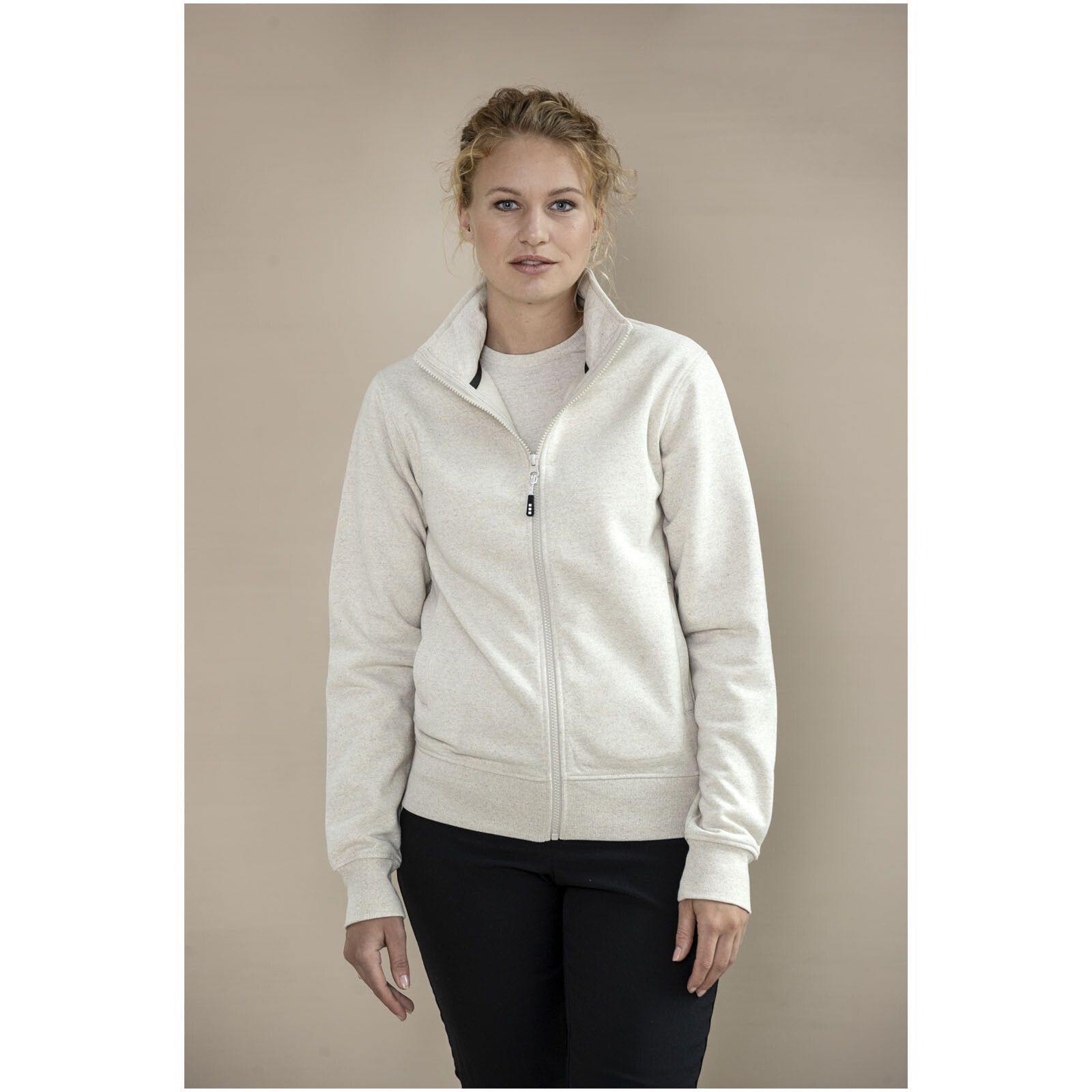 Galena Aware Sweatjacke aus recyceltem Material   - schwarz - XXS-414